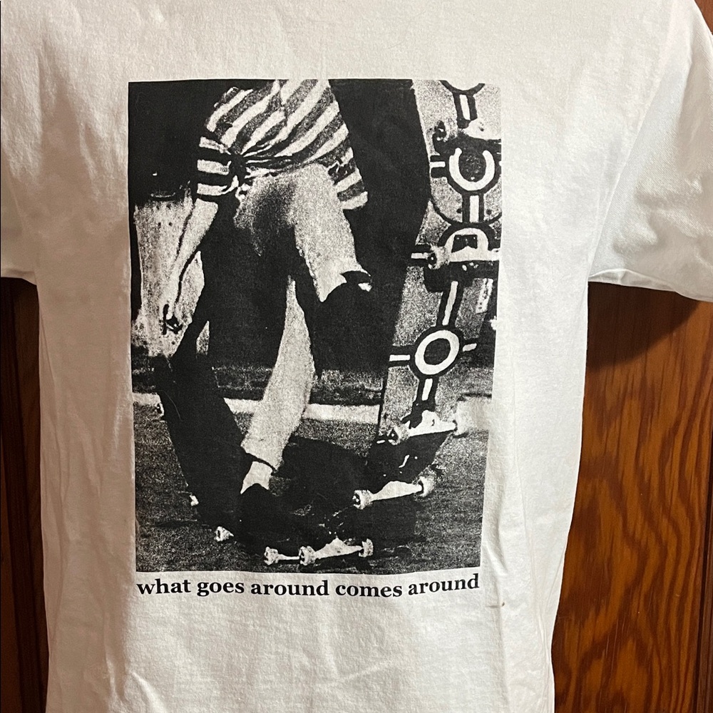 ROKIT Skateboarding White Graphic T-Shirt